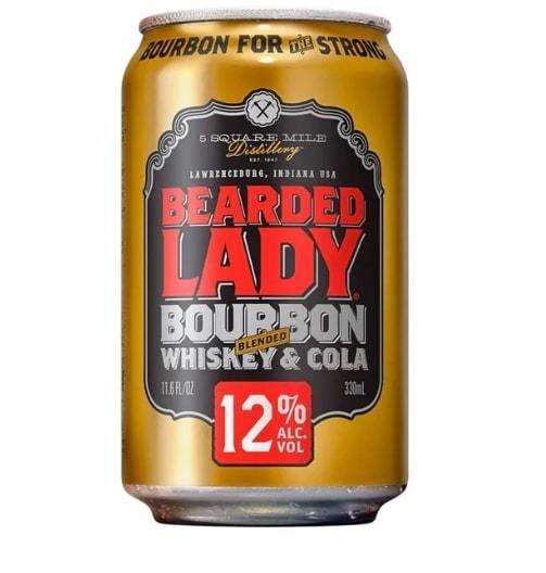 Bearded Lady Bourbon 12% Can 330ml