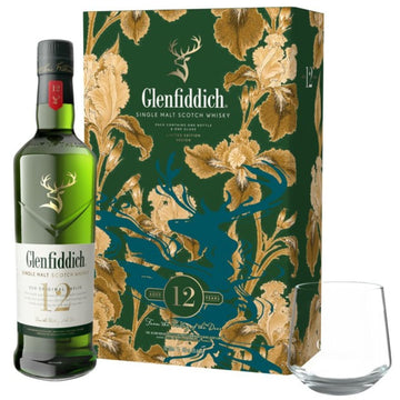 Glenfiddich 12YO & Glass Gift Pack 700ml