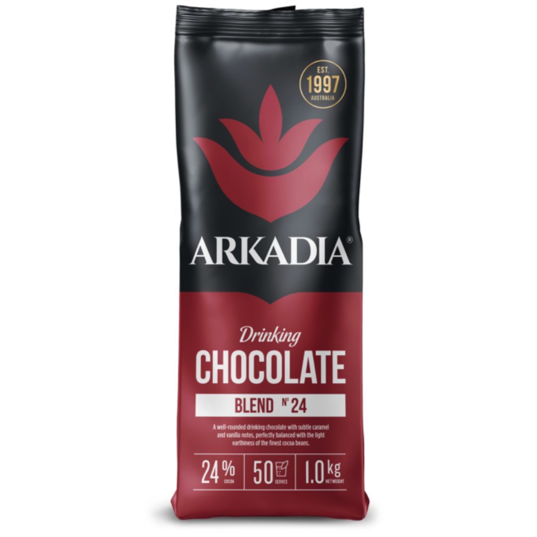 Arkadia Drinking Chocolate 24% Cocoa 1KG