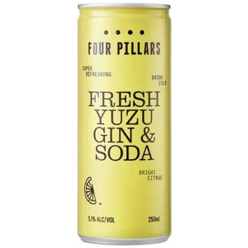 Four Pillars Yuzu Gin & Soda 250ml