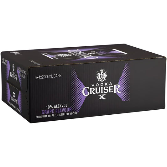 Cruiser X Grape 10% Can 200ml