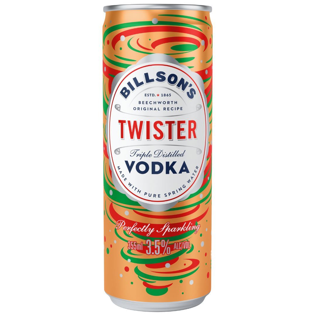 Billsons Vodka & Twister Can 355ml