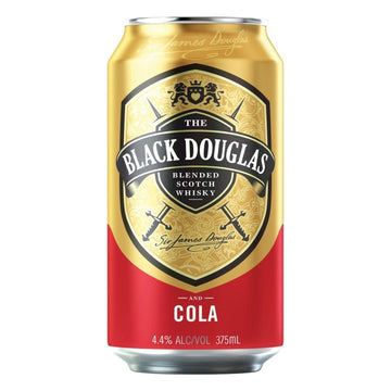 Black Douglas & Cola Can 375ml