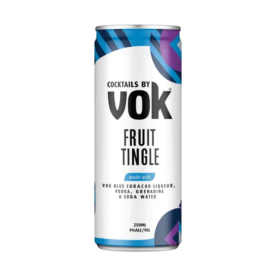 VOK Cocktail Fruit Tingle Can 250ml