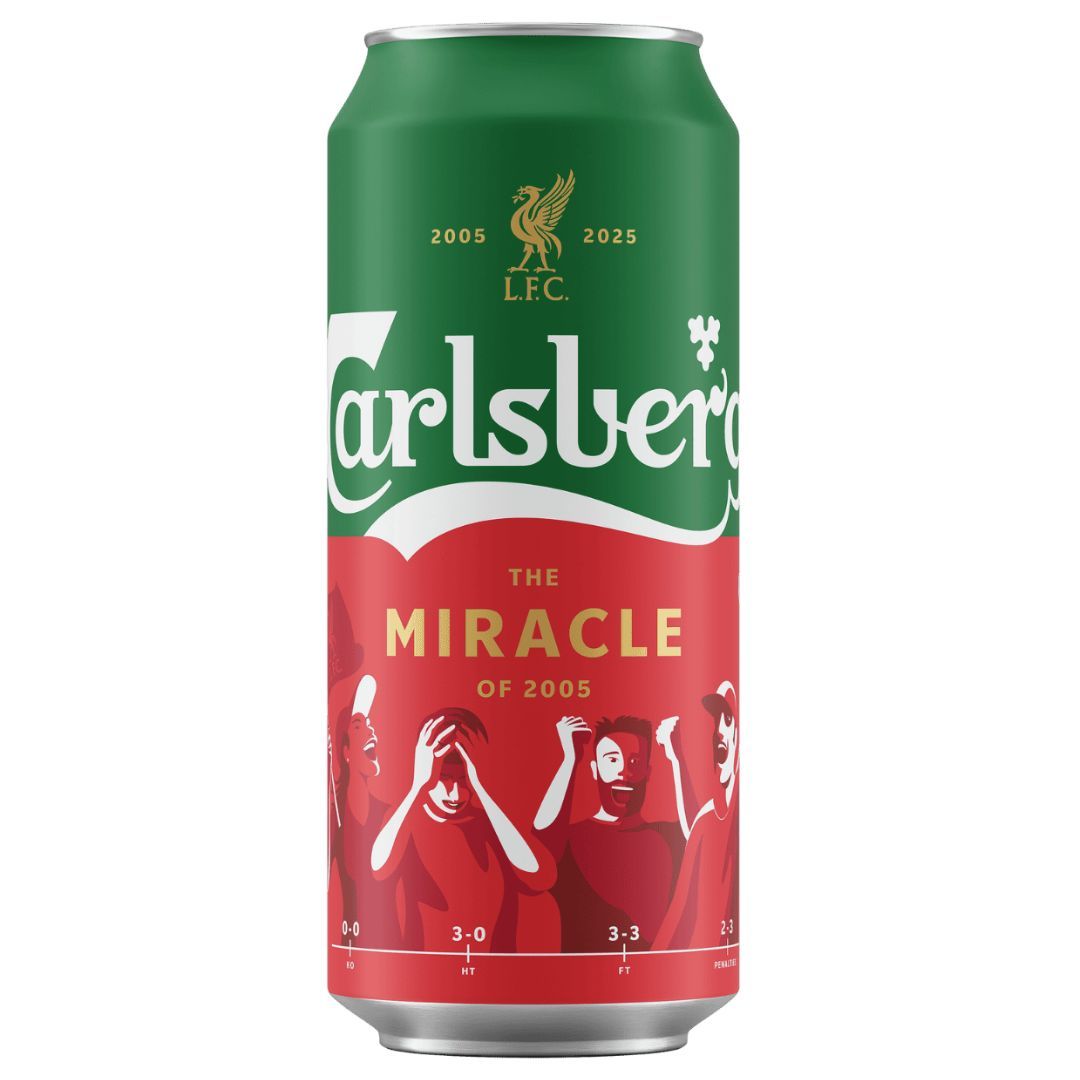 Carlsberg Liverpool FC Miracle 500ml Can