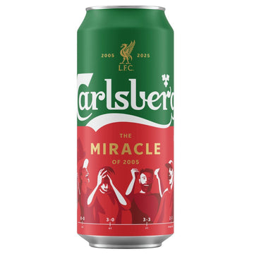 Carlsberg Liverpool FC Miracle 500ml Can
