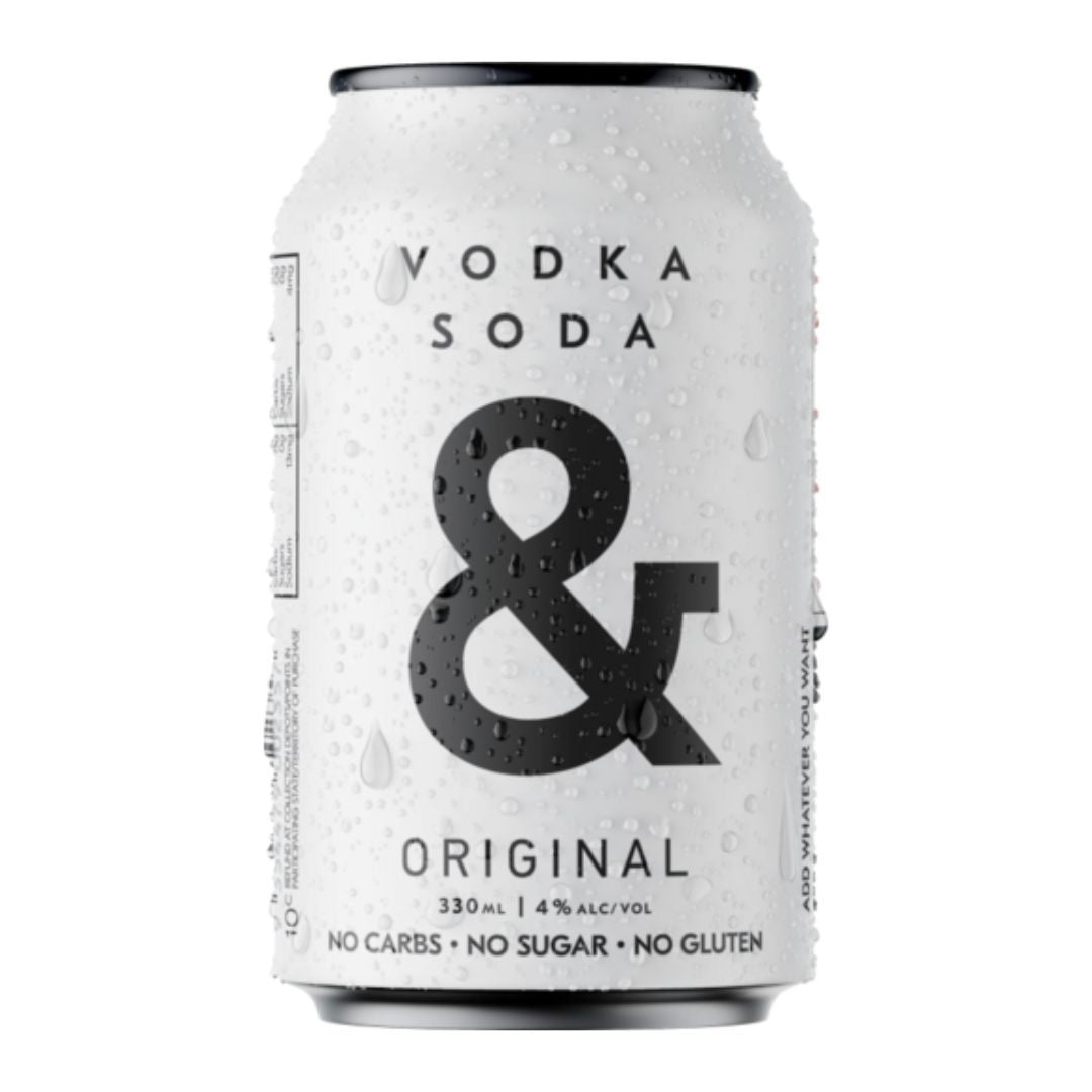 Ampersand Vodka Soda White 4% 330ml