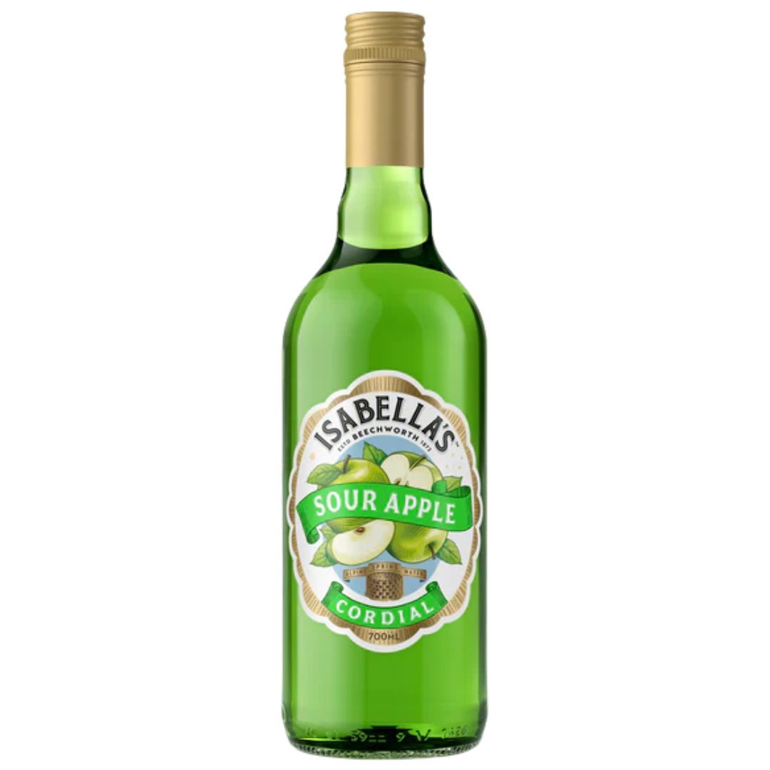 Isabella's Sour Apple Cordial 700ml