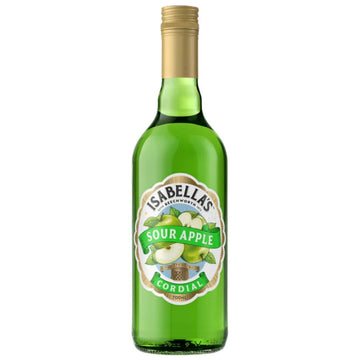 Isabella's Sour Apple Cordial 700ml
