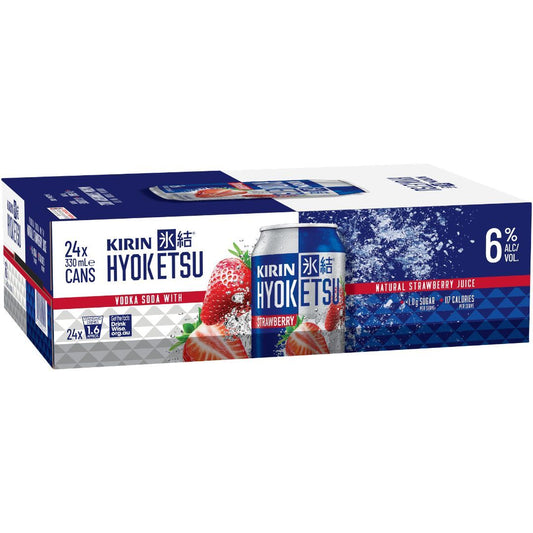 Kirin Hyoketsu Strawberry 6% Can 330ml