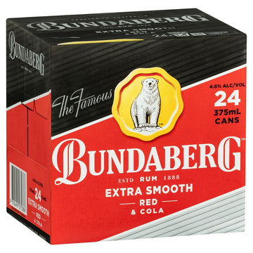 Bundaberg Red & Cola 24 Can Cube