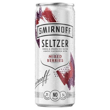Smirnoff Seltzer Mixed Berry 250ml
