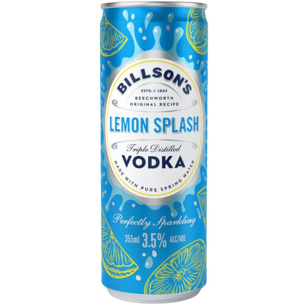 Billsons Vodka & Lemon Splash 355ml