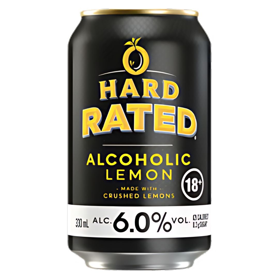 Hard Rated Lemon 6% Can 330ml