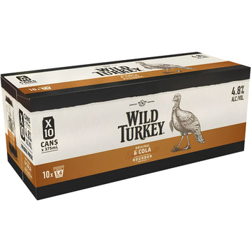 Wild Turkey & Cola 10 Pack