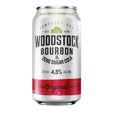 Woodstock & Cola Zero 4.8% Can 375ml
