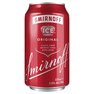 Smirnoff Red Cans 375ml
