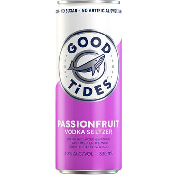 Good Tides Passionfruit Seltzer 330ml