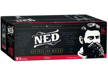 Ned Whisky & Cola 6% Can 375ml 10PK