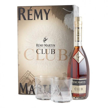 Remy Martin Club Cognac 700ml + 2 Gls Pk