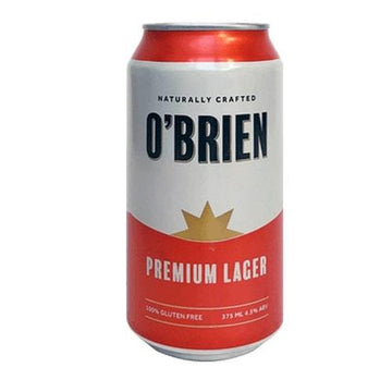 O'Brien Premium Lager Can 375ml