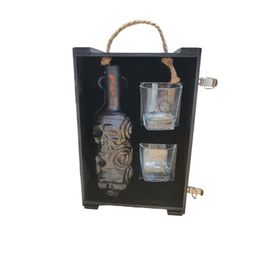 Rusty Barrel Spiced Rum Gift Pack 700ml