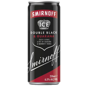Smirnoff Double Black Guarana 250ml