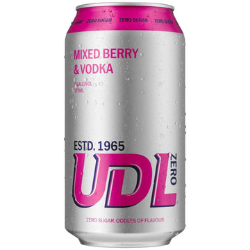 UDL Zero Vodka Mixed Berry 375ml