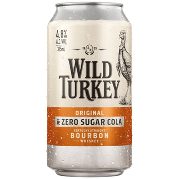 Wild Turkey Zero 4.8% Can 375ml