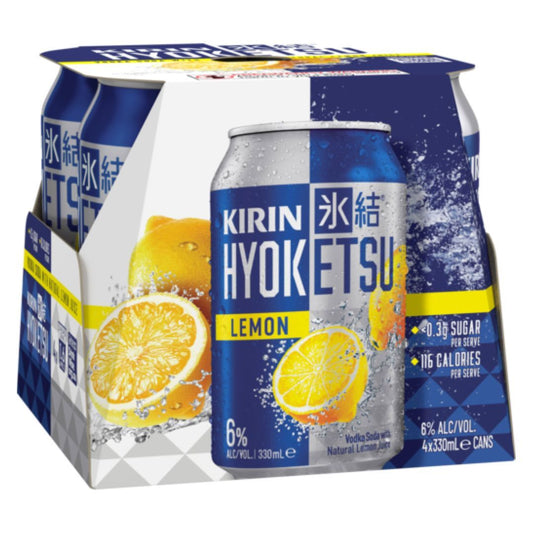 Kirin Hyoketsu Lemon 6% Can 330ml