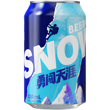 Snow Beer Can 330ml