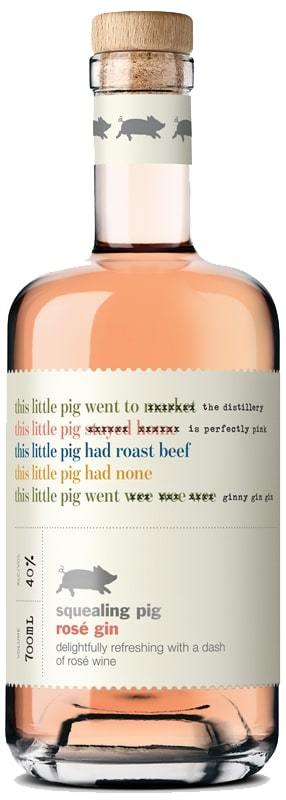 Squealing Pig Rose Gin 700ml