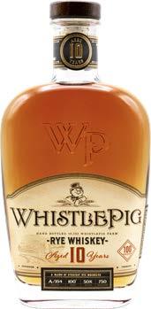Whistlepig Straight Rye Whiskey 10YO 750