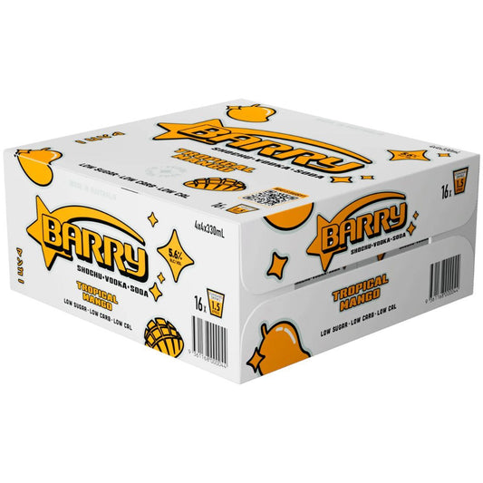 Barry Tropical Mango 330ml
