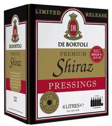 De Bortoli Prem The Pressings Shiraz 4L