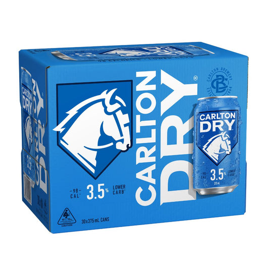 Carlton Dry Mid 3.5% Can 375ml
