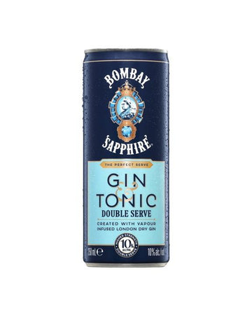 Bombay Gin & Tonic Double Serve 250ml