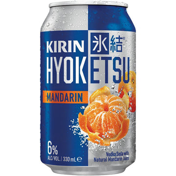 Kirin Hyoketsu Mandarin 6% Can 330ml 10P