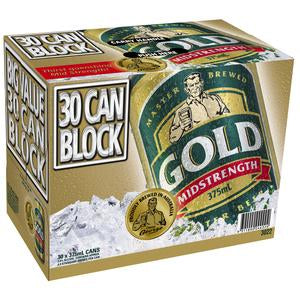 Tooheys Gold Can 375ml