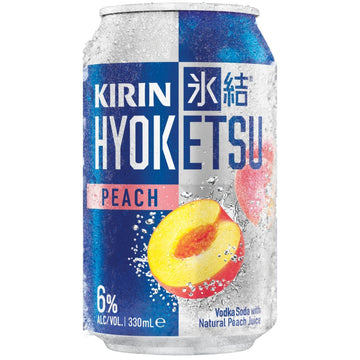 Kirin Hyoketsu Peach 6% Can 330ml