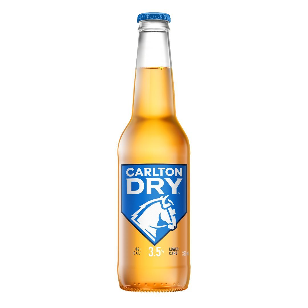 Carlton Dry Mid 3.5% Stub 330ml