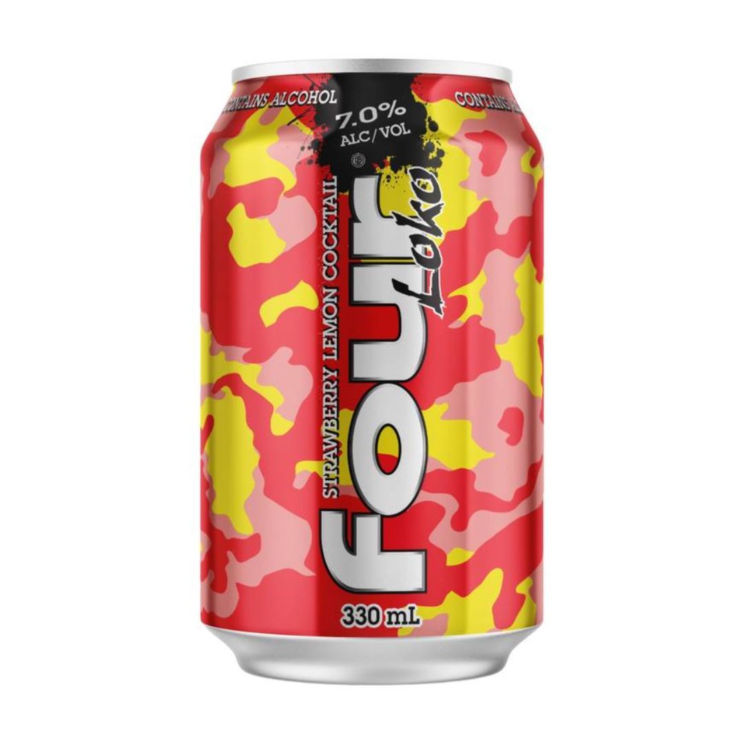 Four Loko Straw Lemonade 7% 330ml