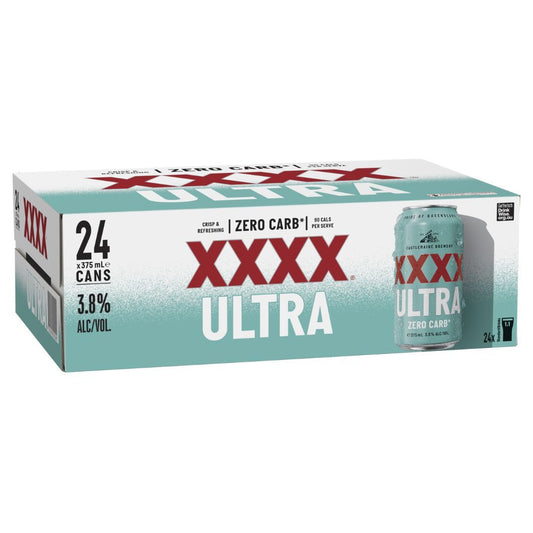 XXXX Ultra Zero Carb Can 375ml