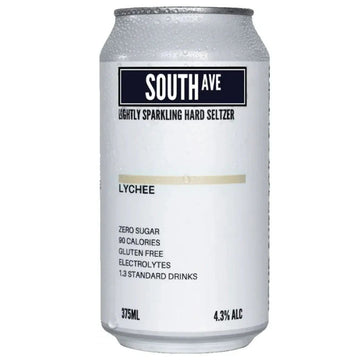South Ave Lychee Seltzer 375ml