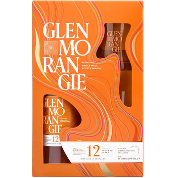 Glenmorangie 12YO 700ml + 2 Glasses Gift
