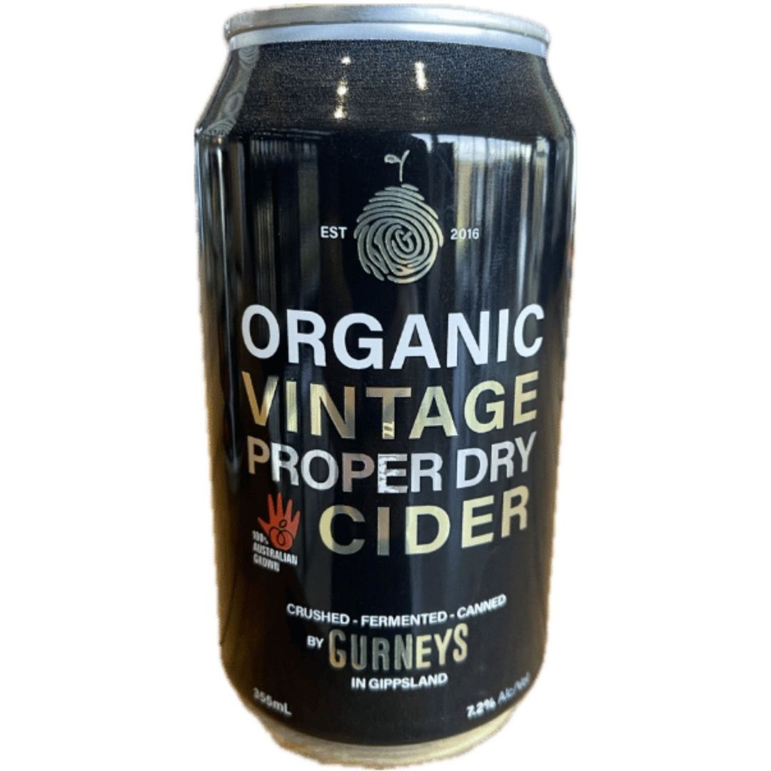 Gurneys Organic Dry Cider 355ml