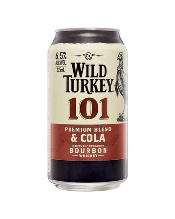 Wild Turkey 101 Cola Can 375ml