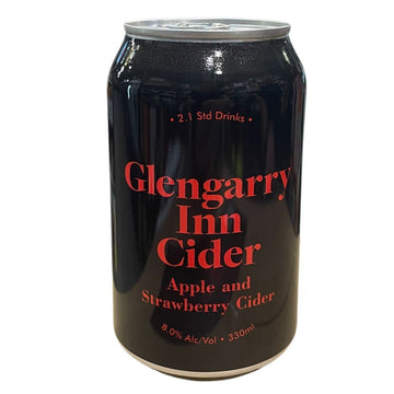 Glengarry Inn Apple & Strawb Can 330ml
