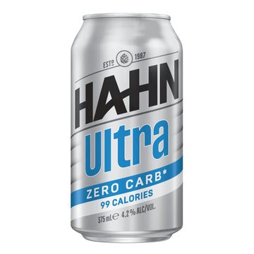 Hahn Ultra Zero Carb Can 375ml