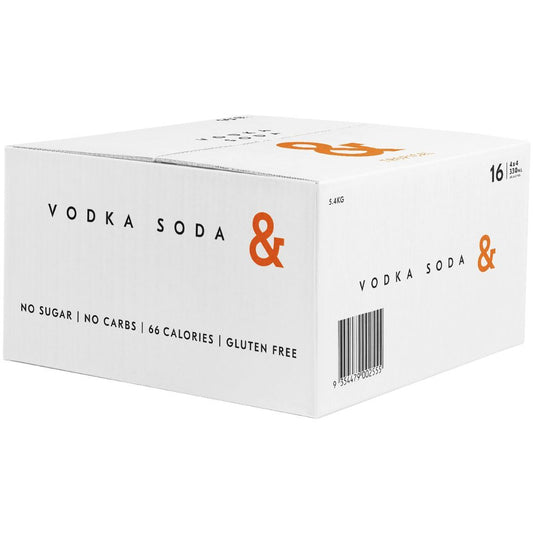 Ampersand Vodka Soda Tropical 4% 330ml